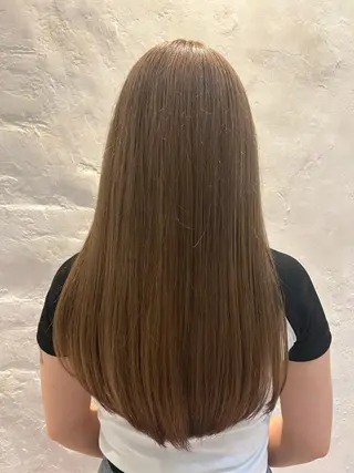 ロング totia堀江所属・田島 穂乃花のヘアスタイル