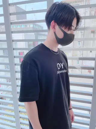 ショート ヘアアレンジ メンズ メンズZina代表 田端 麗治のヘアスタイル