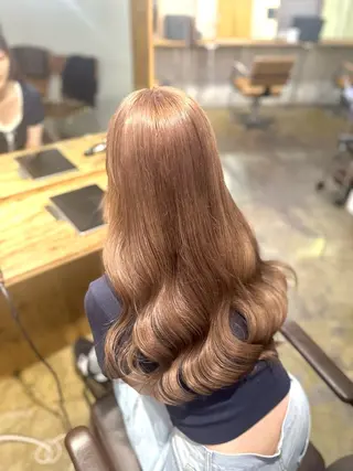 ロング カラー ︎︎カイ ミズキ 🐰𝜗𝜚のヘアスタイル