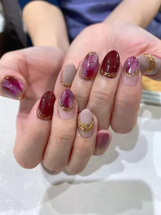 ミディアム Nail R💫 naoのネイルデザイン