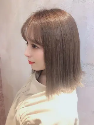 ミディアム 代表山口ひな 髪質改善のプロのヘアスタイル