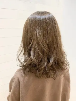 セミロング カラー 🌻デジパモデル募集 🌻Yunaのヘアスタイル