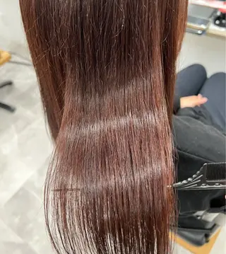 ロング まお/ 髪質改善💜のヘアスタイル