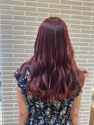 ロング 植田 菜月のヘアスタイル