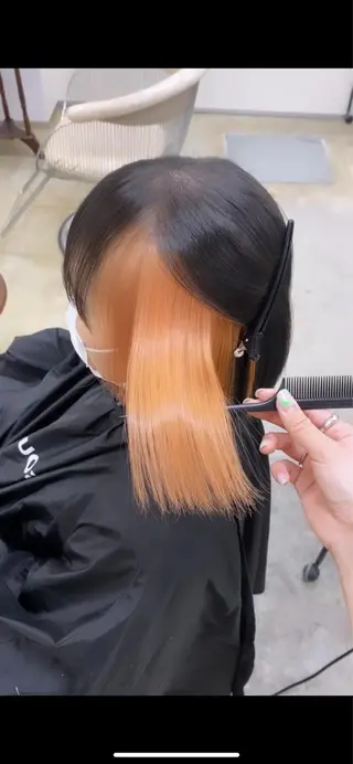 ショート カラー souco/ moenoのヘアスタイル