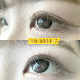 マツエク・マツパ manny eyelashのマツエク・マツパデザイン
