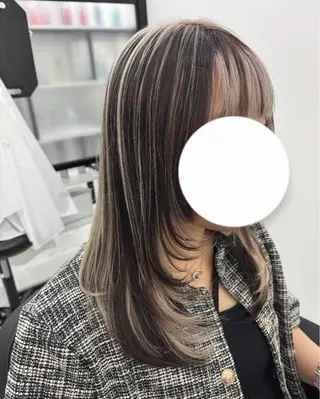 ロング 北川 萌乃果のヘアスタイル