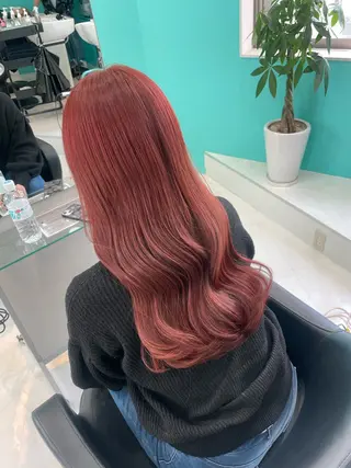 ロング カラー Natsuki🤍 透明感×艶カラー🫧のヘアスタイル