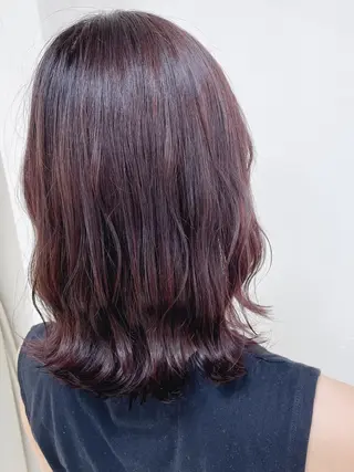 カラー 加藤 菜々香のヘアスタイル