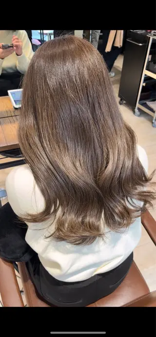 セミロング レイヤーカット/韓国 ヘア/LILICAのヘアスタイル