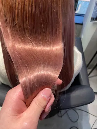 ロング カラー JOS所属・上野ハイトーン/デ ザイン✂︎touiのヘアスタイル