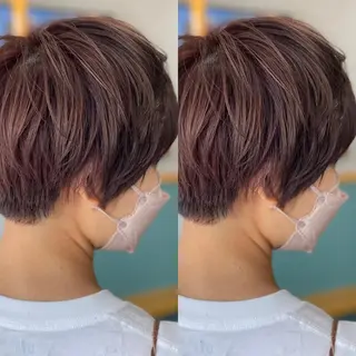 ショート カラー Snaly カラー特化ページのヘアスタイル
