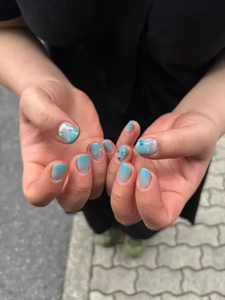 パーマ 杉本 えれなのネイルデザイン