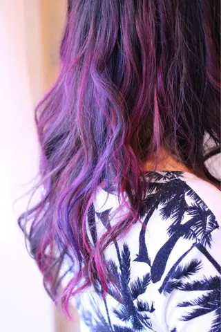 ロング カラー 土居 正季のヘアスタイル