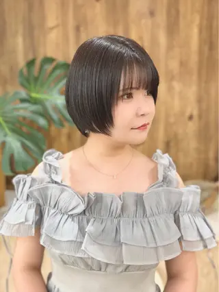 ショート パーマ 美容室　アンジュ　みやき店所属・田中 純平のヘアスタイル