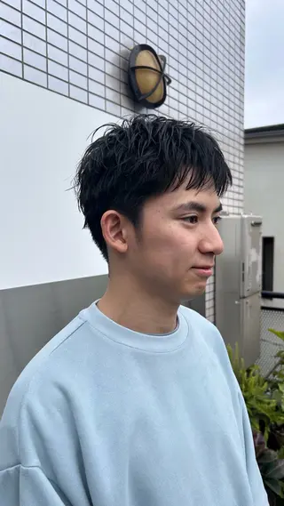 メンズ 🌿ボブ パーマ高橋啓太🌿のヘアスタイル