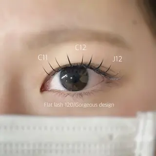 マツエク・マツパ beauty eye所属・中島 美月のマツエク・マツパデザイン