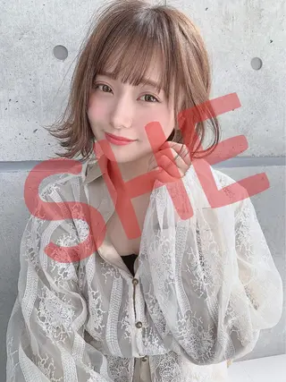 ロング カラー パーマ ヘアアレンジ メンズ キッズ ネイル マツエク・マツパ M.O.D渋谷所属・🫧渋谷美容師 たくみ🫧のヘアスタイル