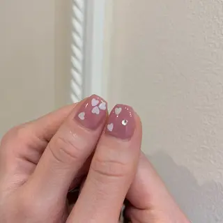 ネイル 🎀チーク/ちゅるん 🫧chisa🎀のネイルデザイン