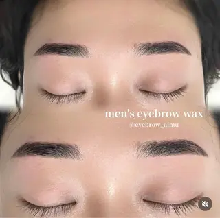 メンズ アイブロウ 眉毛とまつ毛の専門店 ALMU.【アルム】所属・眉毛とまつ毛の専門店 ALMU. しゅりの眉毛・アイブロウイメージ