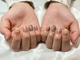 ネイル 【パラジェル・フィルイン】Nailsalon Merci東中野所属・Merci shigaのネイルデザイン