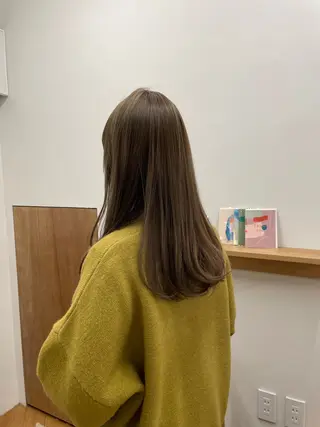 セミロング カラー 武田美空🐇 ボブ/暖色カラー🌷のヘアスタイル