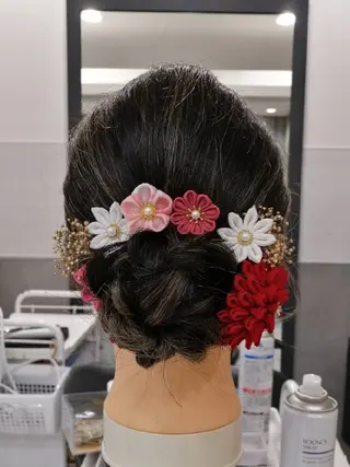 ヘアアレンジ D/i所属・4店舗フリーランスⅠ Y/no〈夜のスパ〉のヘアスタイル