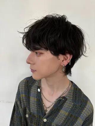 パーマ 東 茉央/メンズ パーマ🧸銀座のヘアスタイル