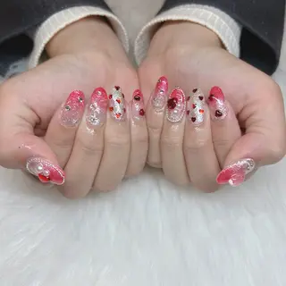 セミロング HANA うるののネイルデザイン