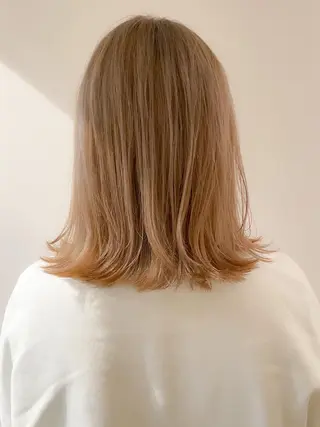ミディアム カラー 中屋恵美🎨 Designカラーのヘアスタイル
