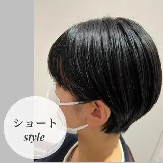 ショート 井上 美春のヘアスタイル