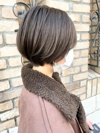 ショート カラー 髪質改善/艶髪特化 /柔らかさ/清水翔矢のヘアスタイル