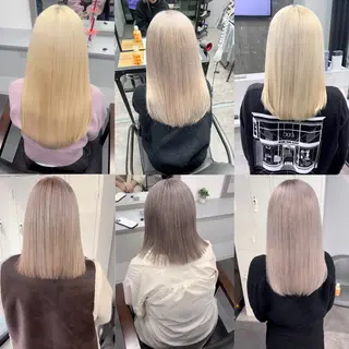 ロング カラー 梅田/韓国ヘア/ エクステ🤖ヒナのヘアスタイル