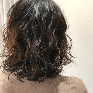 パーマ 上平 綾菜のヘアスタイル