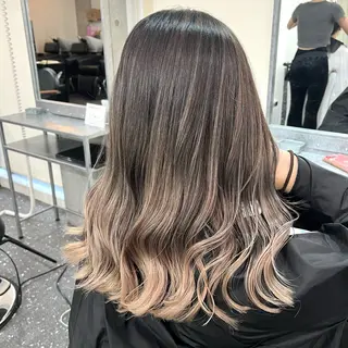 セミロング 韓国風/髪質改善/ Kiyoraのヘアスタイル