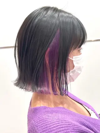 ショート カラー パーマ ヘアアレンジ レイヤーカット/ボブ /縮毛矯正✨大輝のヘアスタイル