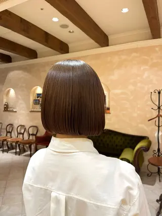 ショート 青山 莉奈のヘアスタイル