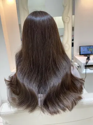 ロング 橋本 和歩のヘアスタイル