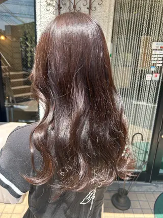 ロング ブリーチなしカラー 野々花🩰のヘアスタイル