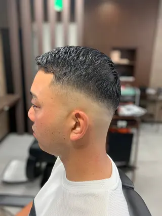 パーマ メンズ バーバーショップ涼桜新町店所属・田中大 パーマ/メンズカットのヘアスタイル