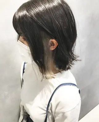 ミディアム カラー konno shoのヘアスタイル