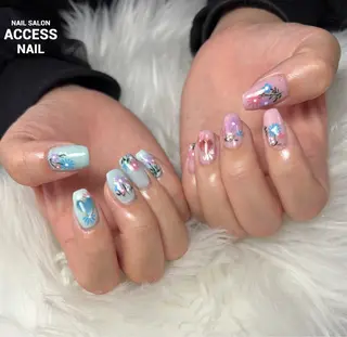ネイル access nailのネイルデザイン