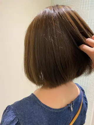 ショート カラー マツモト カラー/ショートボブのヘアスタイル