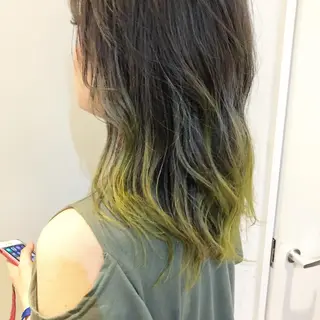 セミロング カラー Joule 大分メンズのヘアスタイル