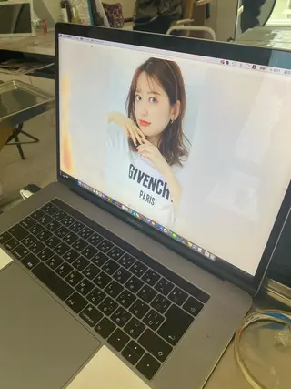 ミディアム カラー ヘアアレンジ ♡韓国風ヘア 🐈♡MIHOのヘアスタイル