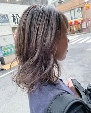 ミディアム 韓国ヘア🇰🇷/ レイヤーカット✂︎のヘアスタイル