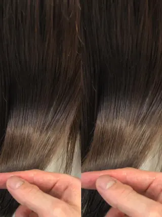 ロング コテ巻き風パーマ/ 髪質改善/河島恭平のヘアスタイル