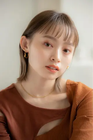 ショート カラー 【ミディアムと ロングに特化】島田恋のヘアスタイル
