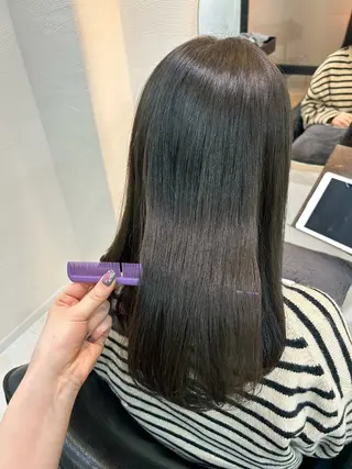 ミディアム カラー 🤍透明感/韓国風 🤍サクラギヒトミのヘアスタイル