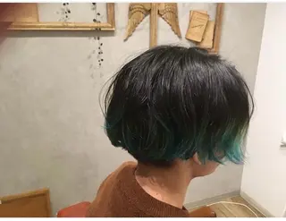 ショート カラー メンズ 清水 美香のヘアスタイル